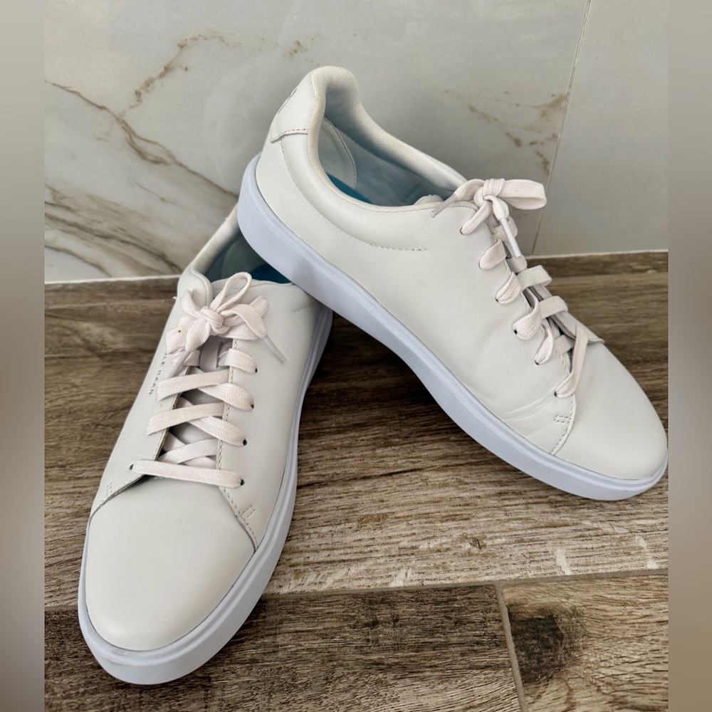 Women's Cole Haan Grandp to Crosscourt Traveler Sneakers White Sz 11B